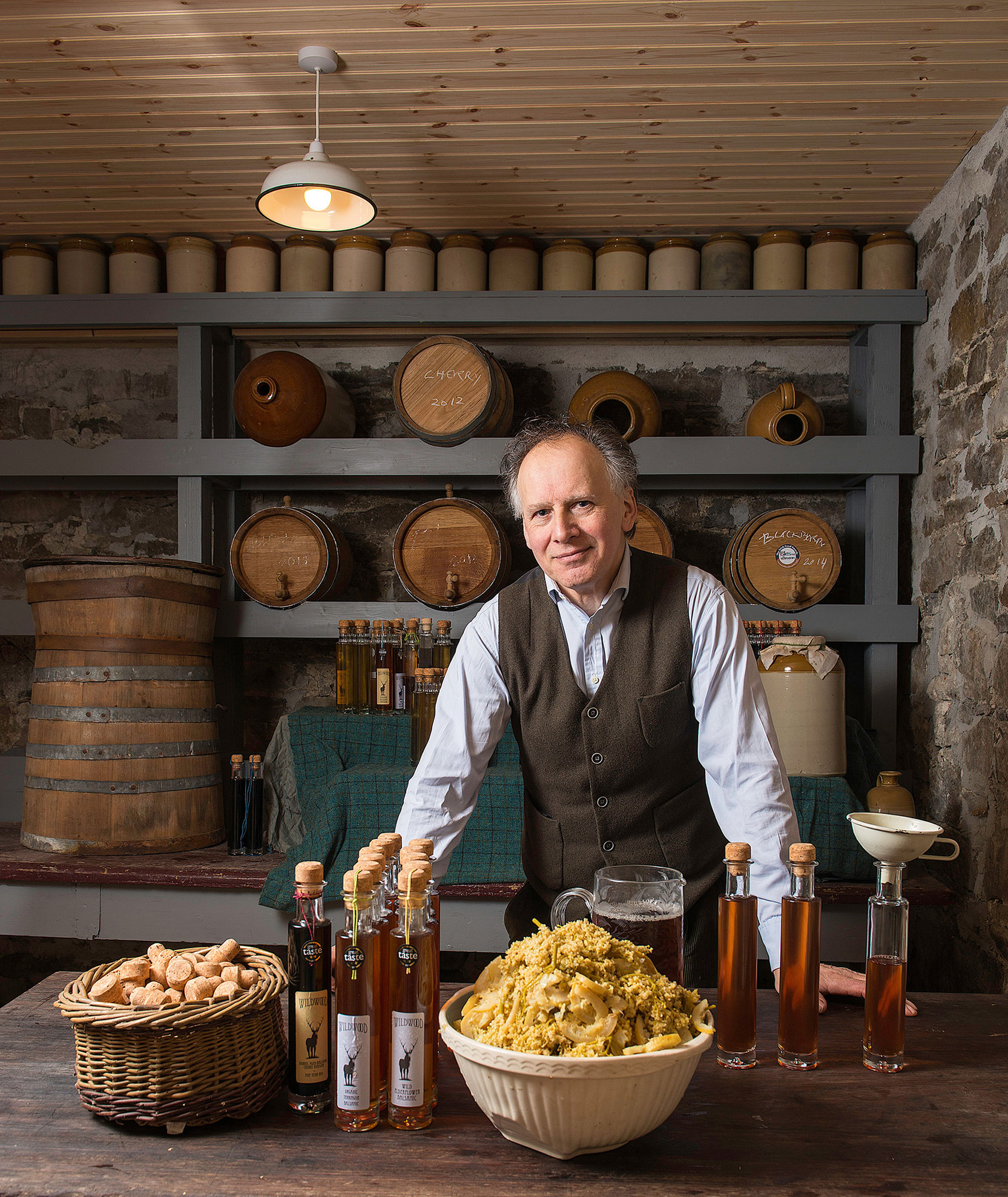 Fionntan Gogarty of Wildwood Vinegars